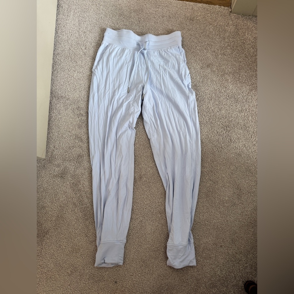 Light blue lululemon Joggers
